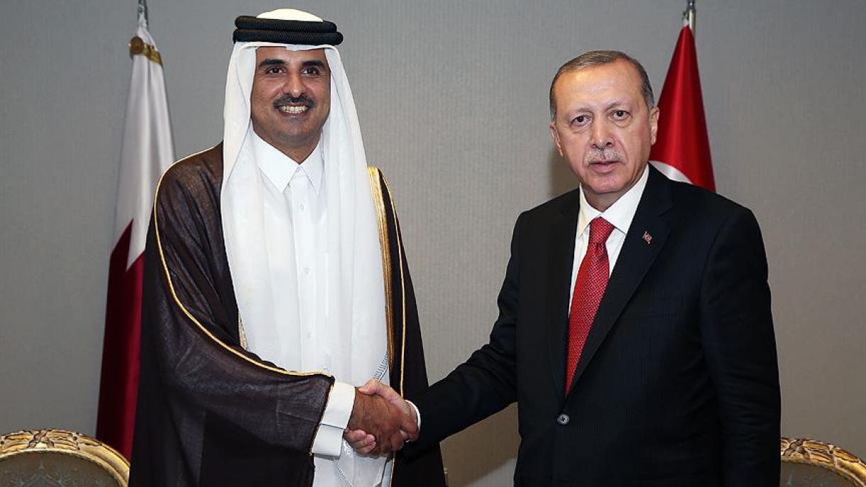 Erdogan fala por telefone com o Emir do Catar