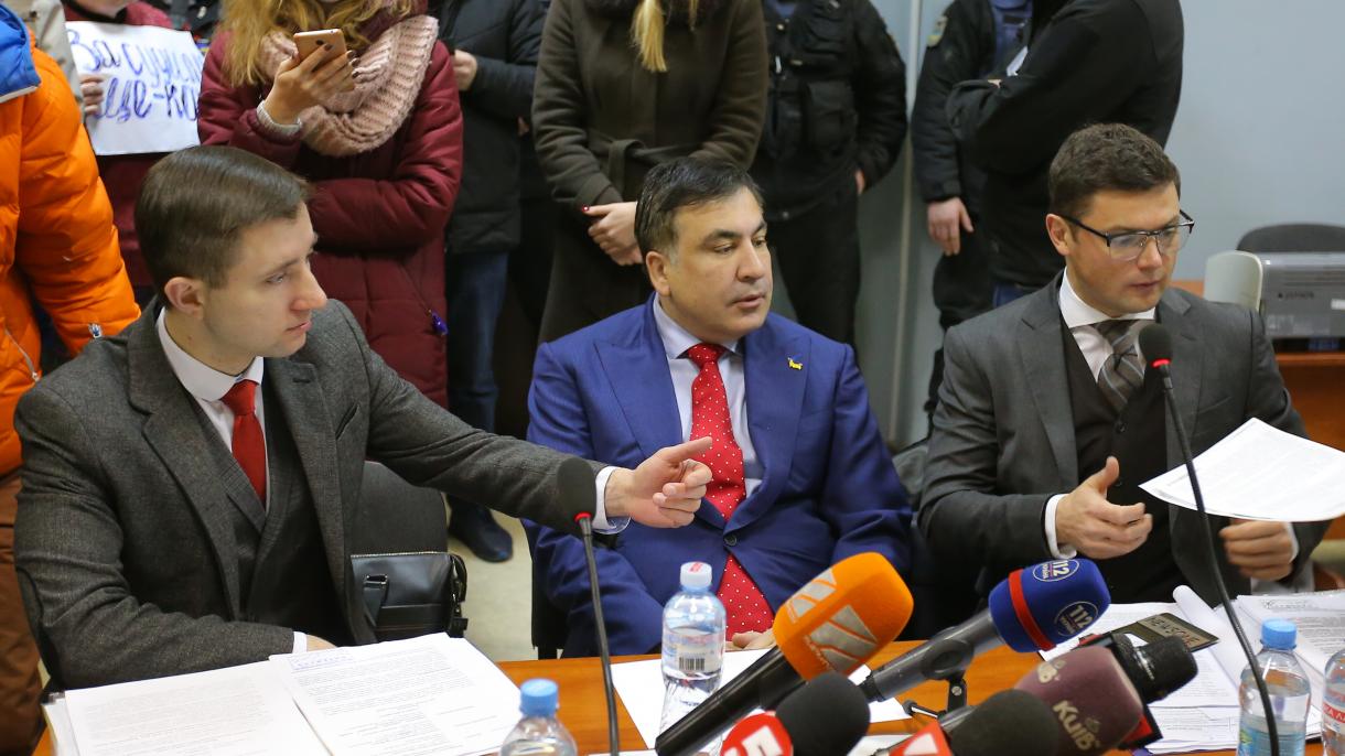 Gürjistanyň ozalky Prezidenti Mihail Saakaşwili ÝB-den  kömek sorady