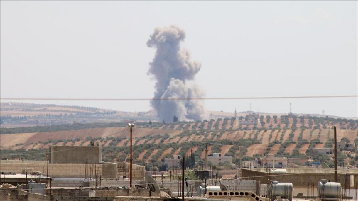 شامی انتظامیہ اور اس کے حامی دہشت گرد گروپوں کے ادلب پر حملے