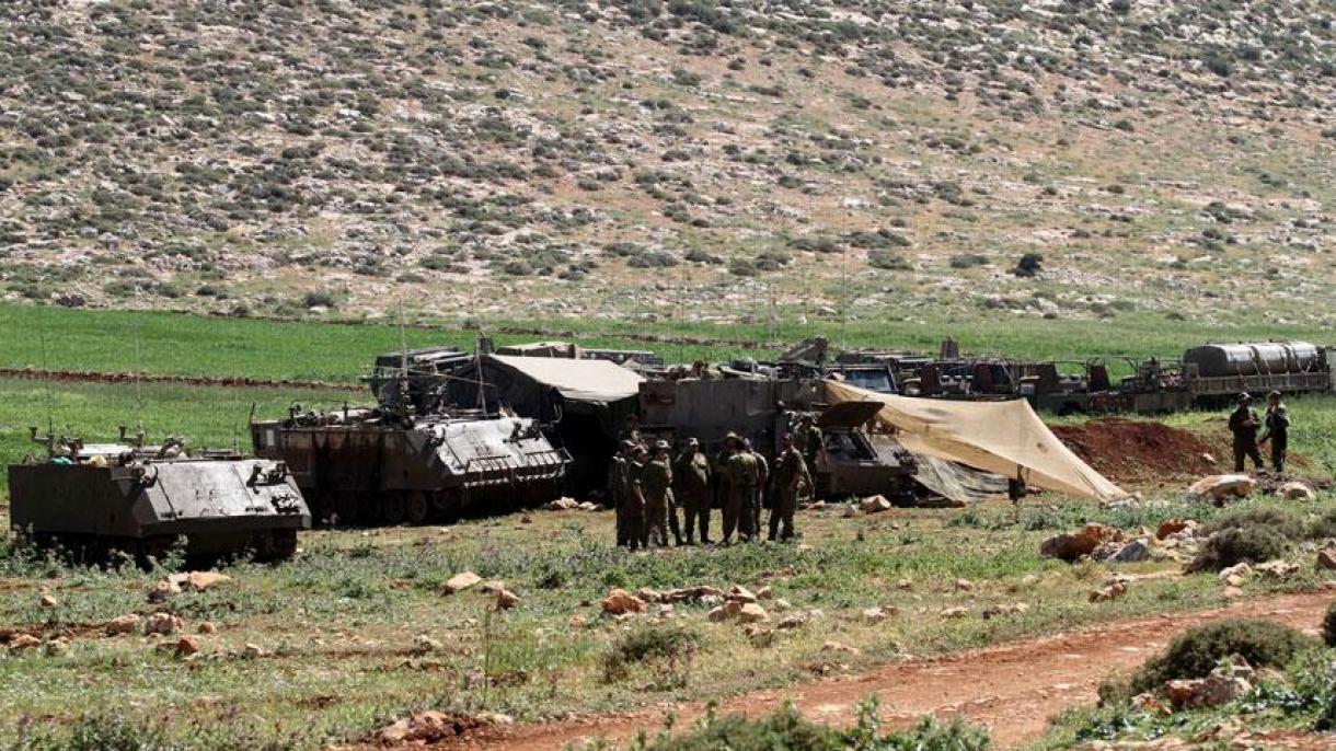 Maniobra militar de Israel en la frontera de Cisjordania