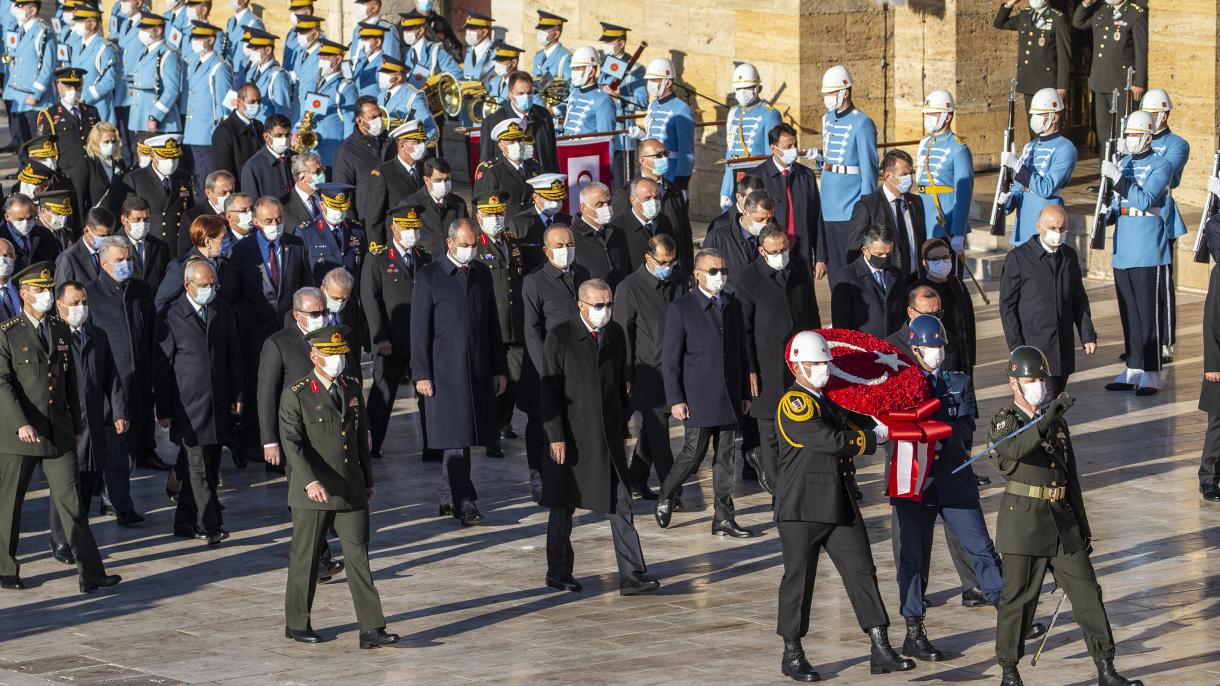 Turquie : commémoration du 82e anniversaire du décès de Mustafa Kemal Atatürk