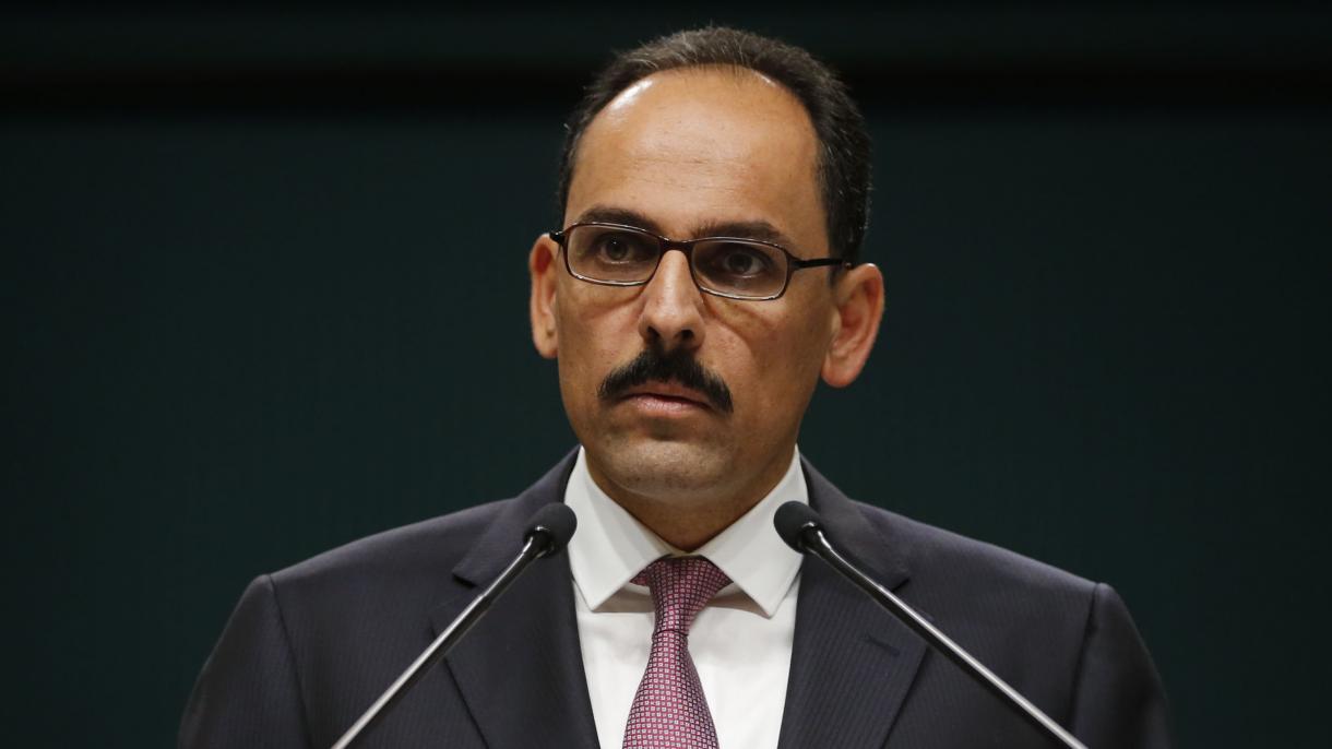 Ibrahim Kalin:"DAISh uchun qiyomat kuni yetib keldi”