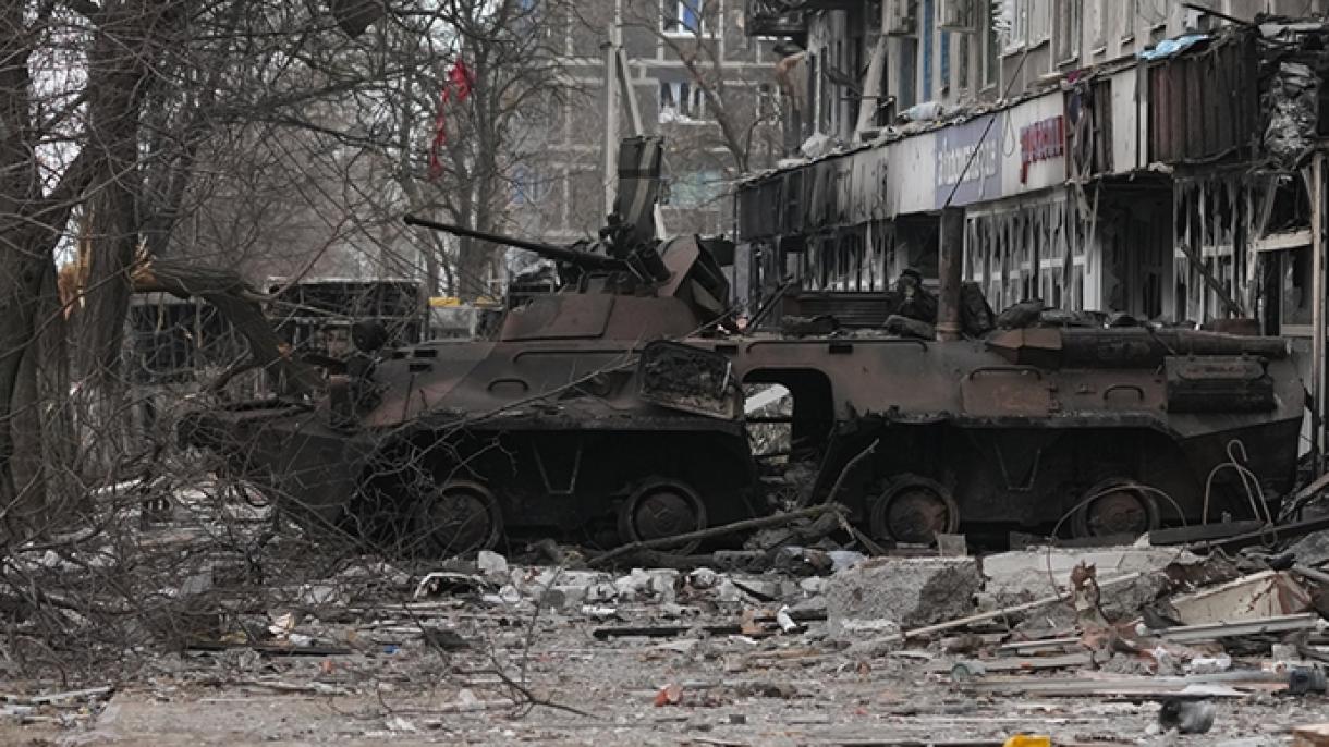 Avropa İttifaqının Mariupol şəhərindəki ofisi vurulub