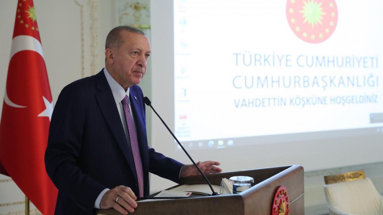 Συνάντηση Ερντογάν με την αποστολή της Συνέλευσης Εξαγωγέων Τουρκίας