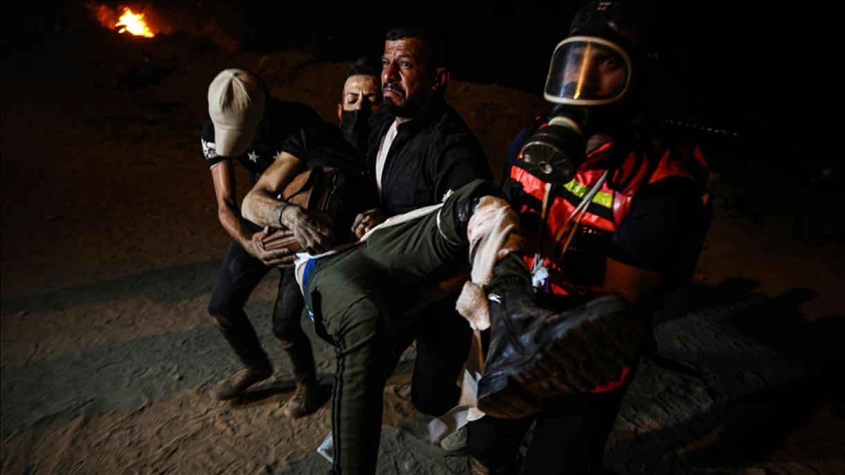 Gaza – 1 palestinez i vrarë dhe 15 të plagosur nga forcat izraelite gjatë protestave paqësore