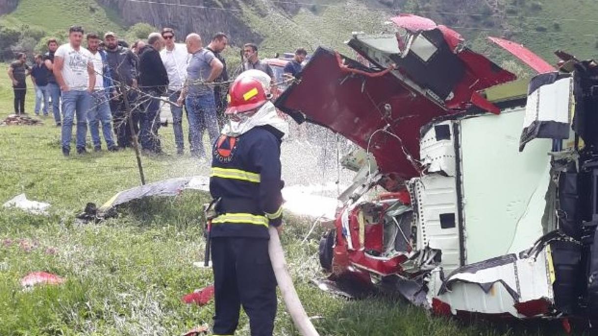 Во хеликоптерска несреќа во Грузија загинаа 3 лица