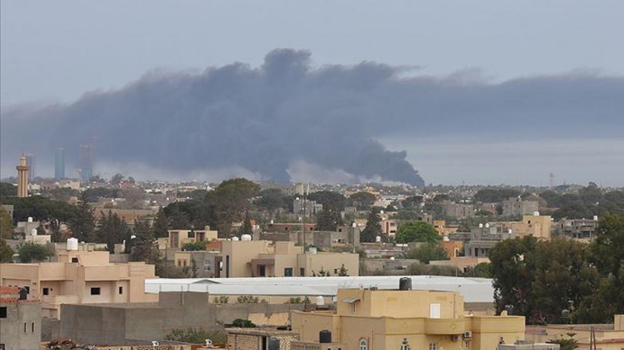 حمله هوایی ارتش لیبی به مرکز شبه‌نظامیان حفتر