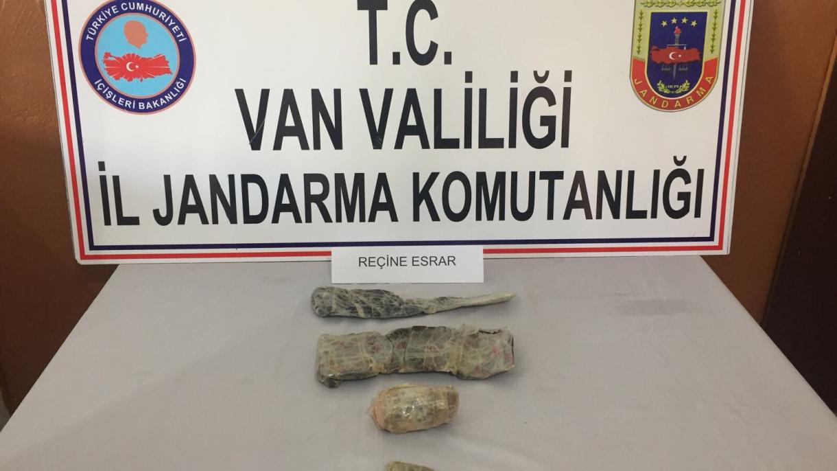 ترکیه ده بیر افغان کوپ مقدارده مخدره مواد بیلن اوشلندی