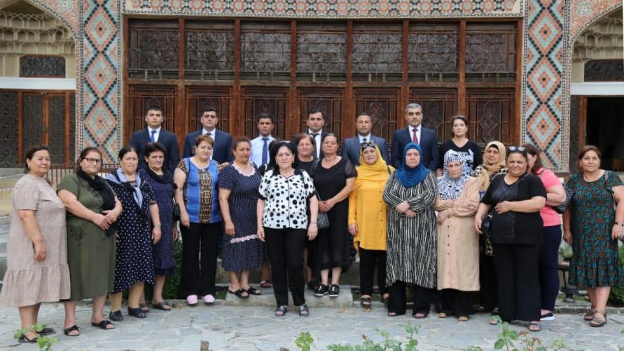 Şəkidə Şəhid Ailələrinin Birinci Maarifləndirici Tur Aksiyası keçirildi