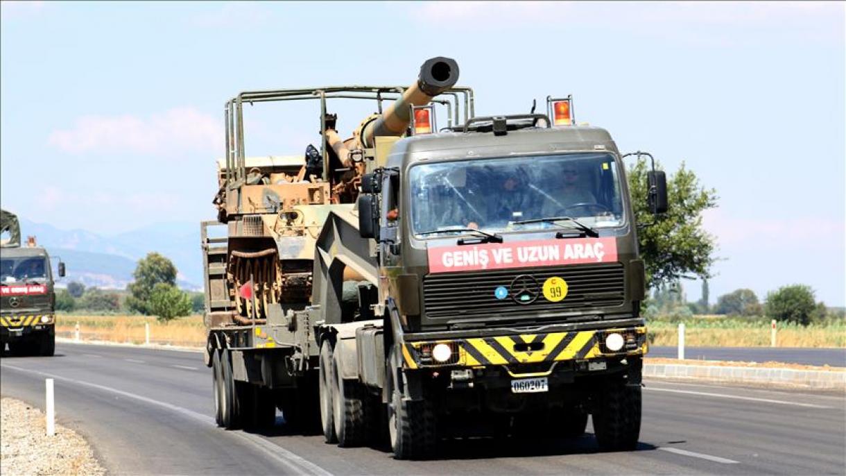 ادامه تقویت تجهیزات و واحدهای نظامی در مرز سوریه