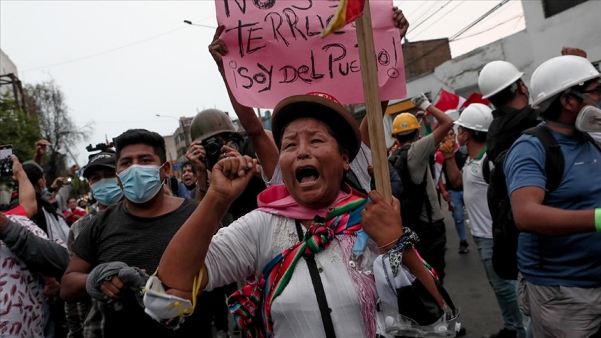 افزایش تعداد کشته شدگان اعتراضات سراسری در پرو به 60 نفر