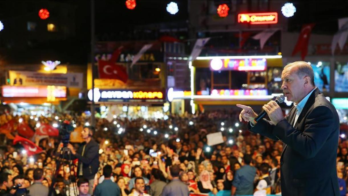Επινίκια ομιλία του Προέδρου Ερντογάν στην Άνκαρα