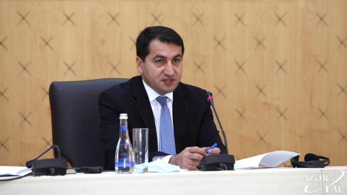 Hikmet Hajiyev: "L'Armenia non deve cercare le radici della pace all'esterno"