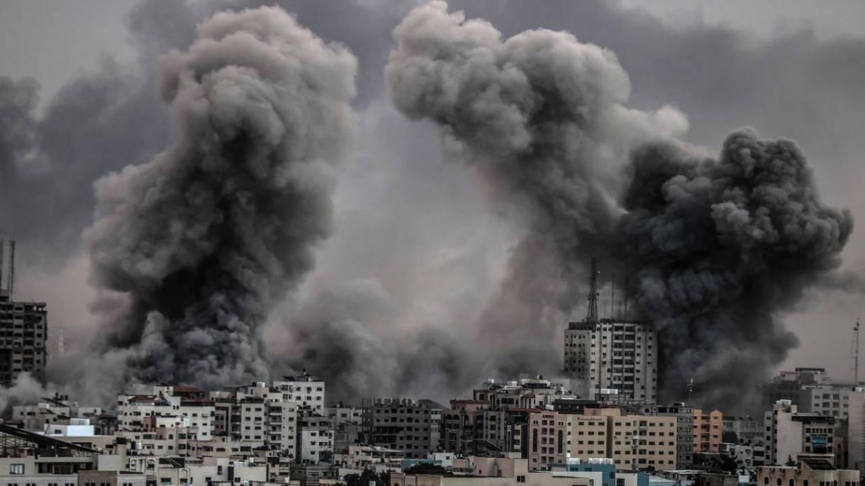 以色列军队继续轰炸加沙