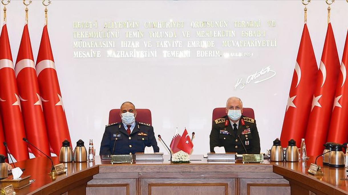Генерал на армија Јашар Ѓулер се состана со својот катарски колега генерал потполковник Ал Ганим