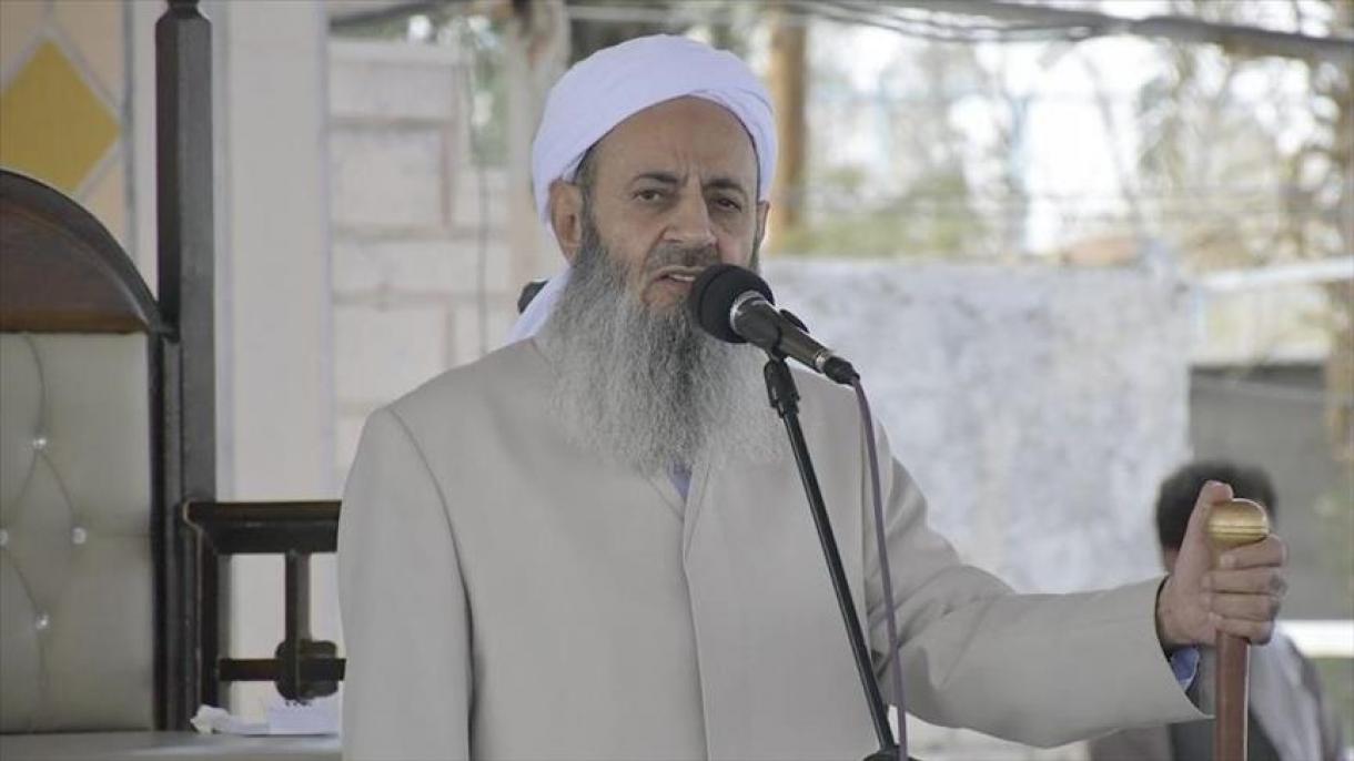 سخنان امامجمعه اهلسنت زاهدان در خصوص اعتراضات در ایران