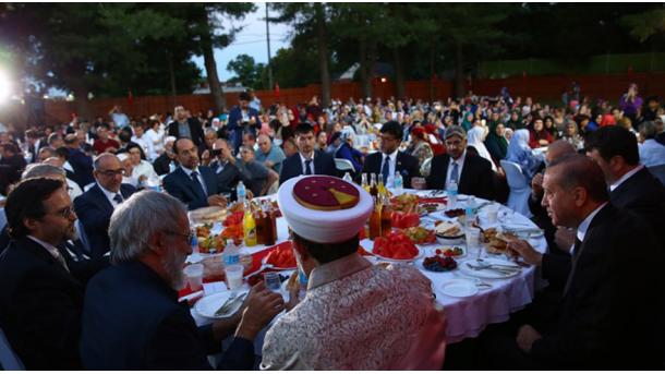 Erdoğan ABD iftar