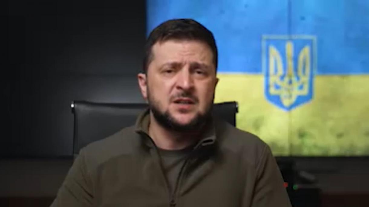 zélénskiy poyiz istansisigha «U -tochka» bashqurulidighan bombisi étilghanliqini bildürdi