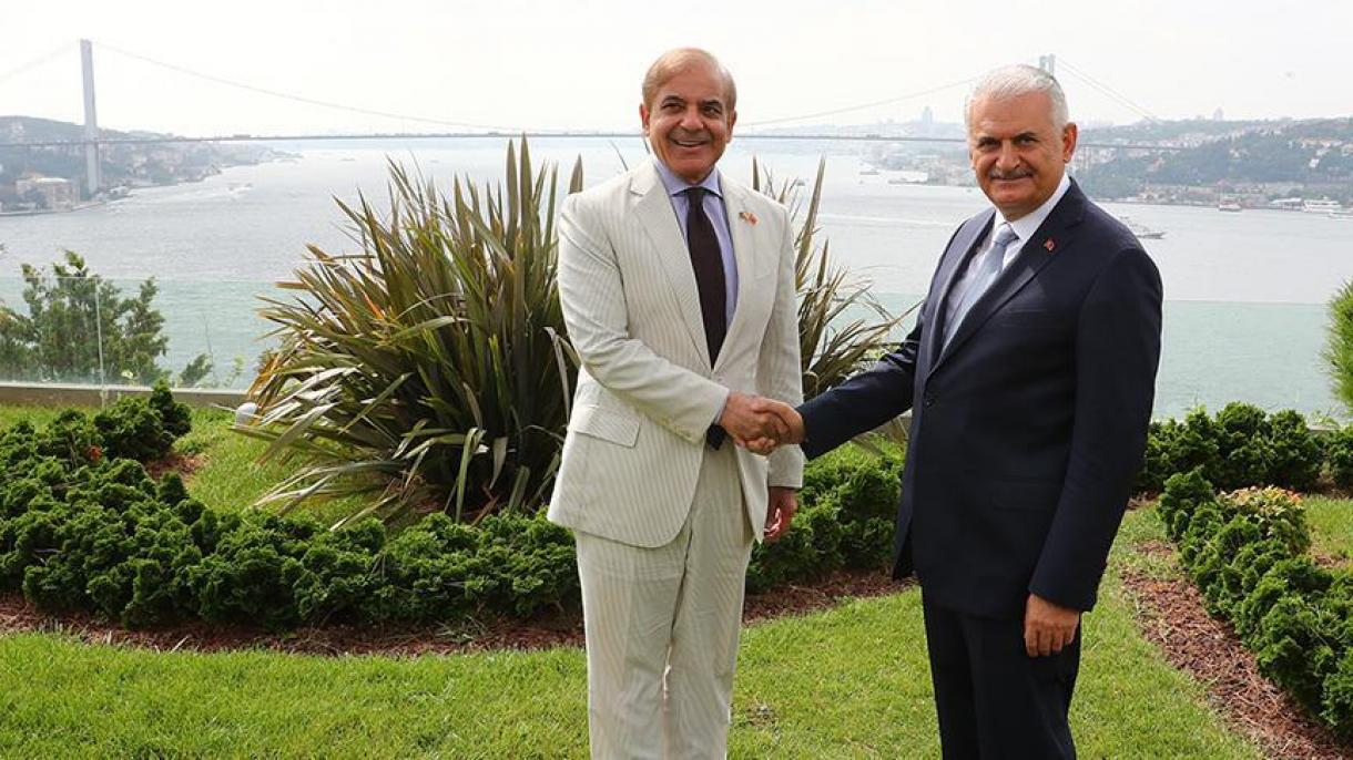 土耳其总理会见巴基斯坦旁遮普省长