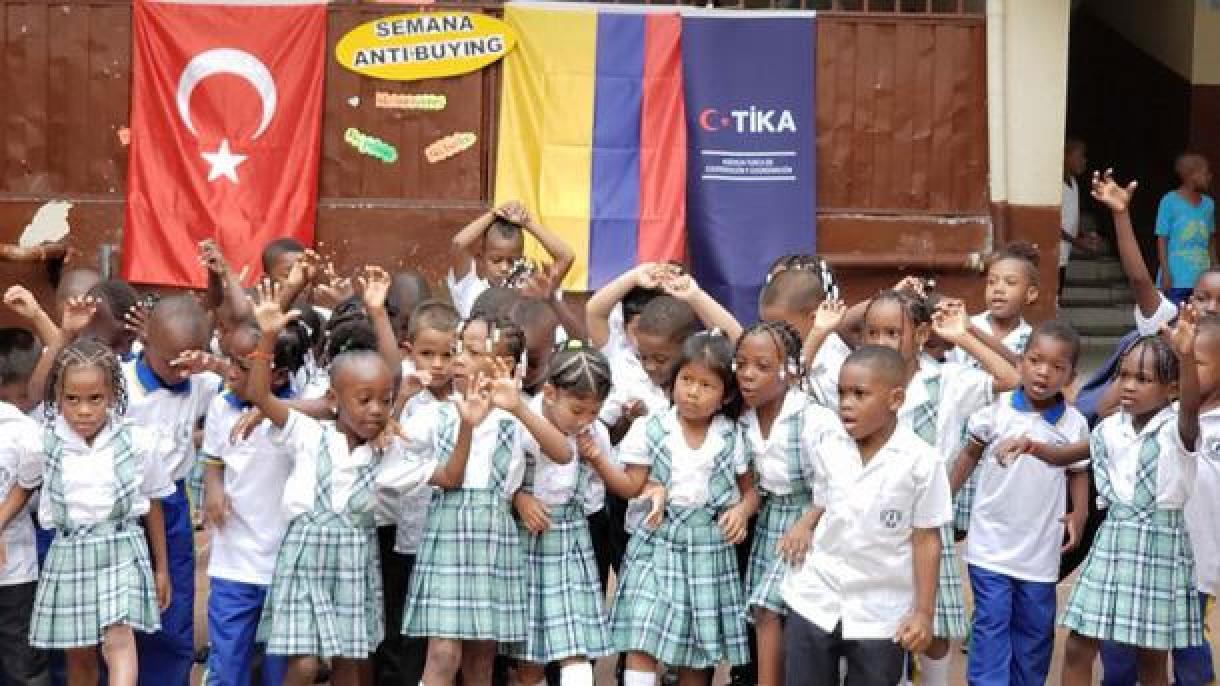 Turquia ajuda o povo colombiano afetado pelas enchentes em Chocó