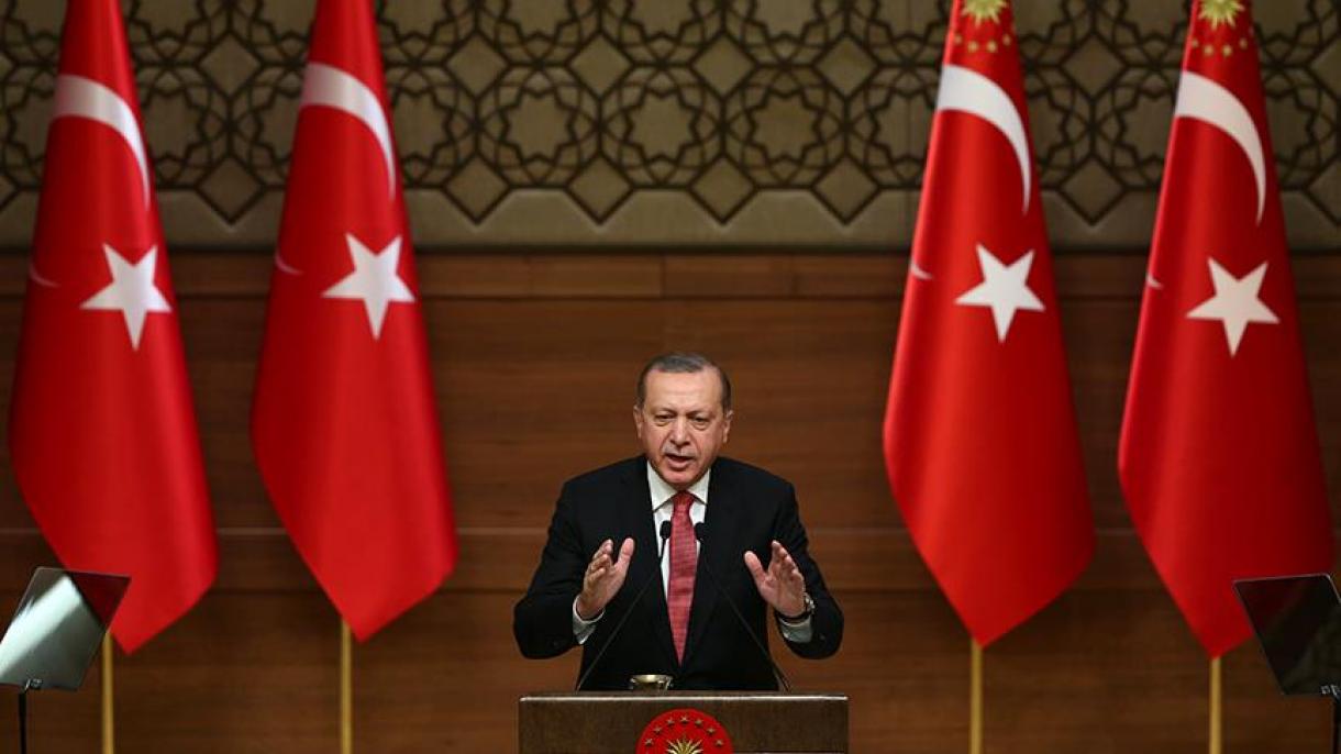 اردوغان: کسی نمی تواند ارتباط گروههای ترویستی پ.ی.د، پ.ک.ک و فتو را با یکدیگر انکار کند