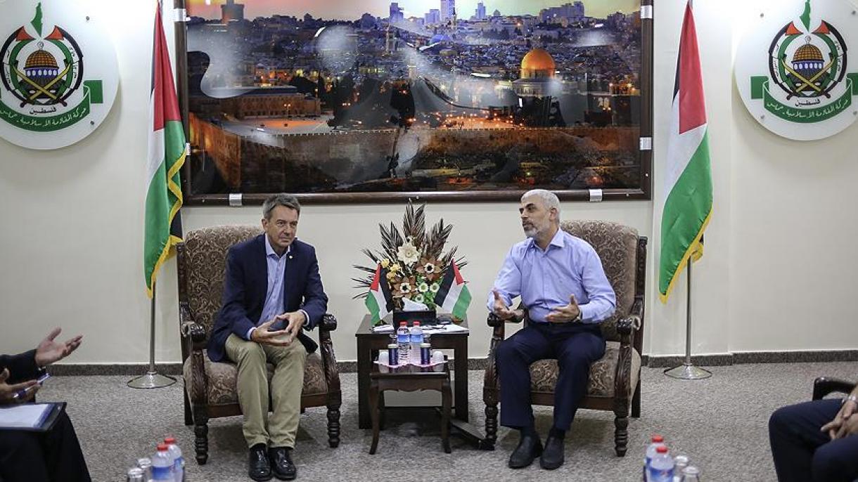 Gaza : le président de la Croix-Rouge rencontre le chef du Hamas