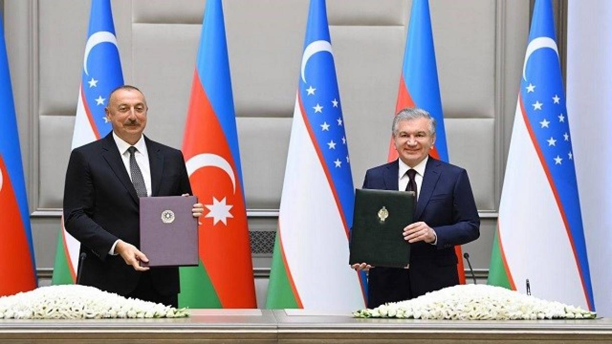 Azärbaycan İlbaşı Äliyıvneñ Üzbäkstan säfäre