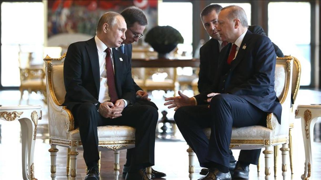 埃尔多安与普京在安卡拉举行会晤