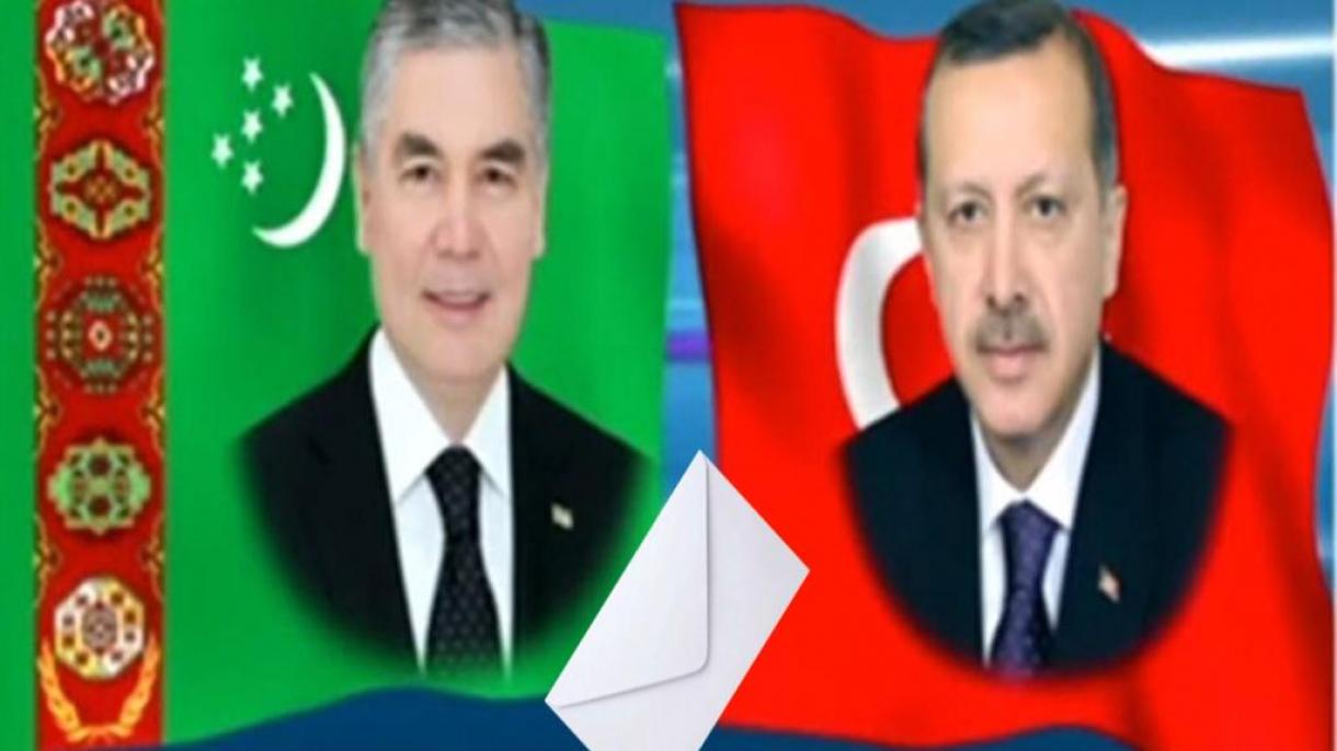 Prezident Erdogan Türkmen Liderine gutlag hatyny ugratdy
