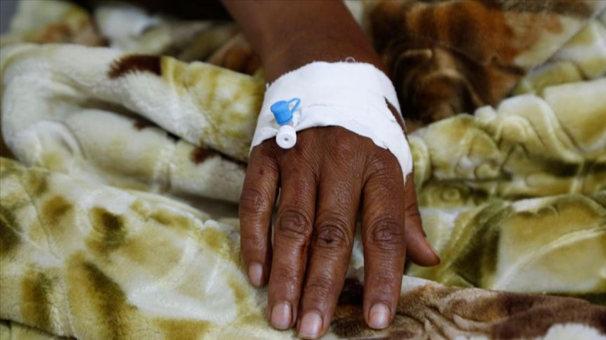 也门四个月内霍乱病例数达到一万例