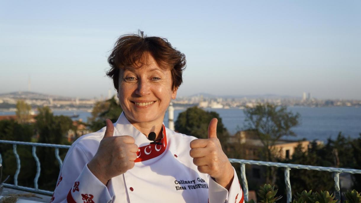 La chef russa presenta la ricca cucina turca