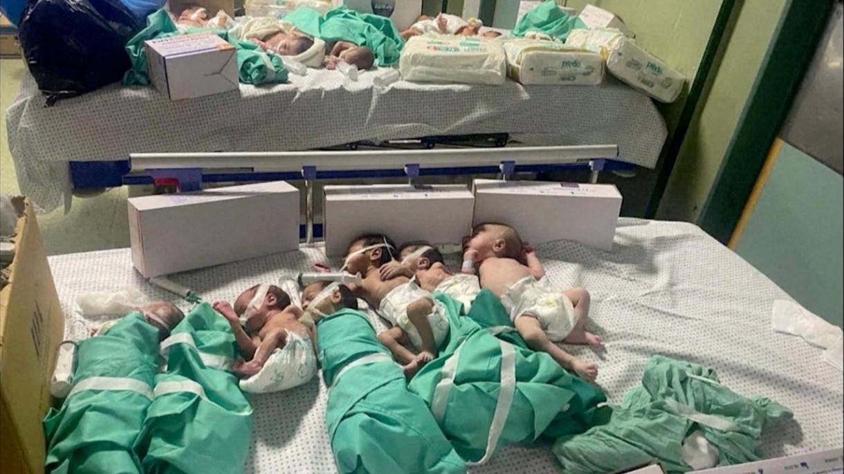 Ejército israelí ataca cuidados intensivos y sala de maternidad del Hospital Shifa en Gaza