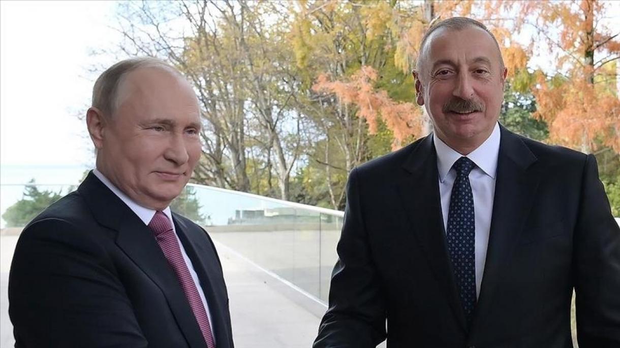 گفت‌وگوی پوتین و علی‌اف پیرامون توافقات باکو و ایروان