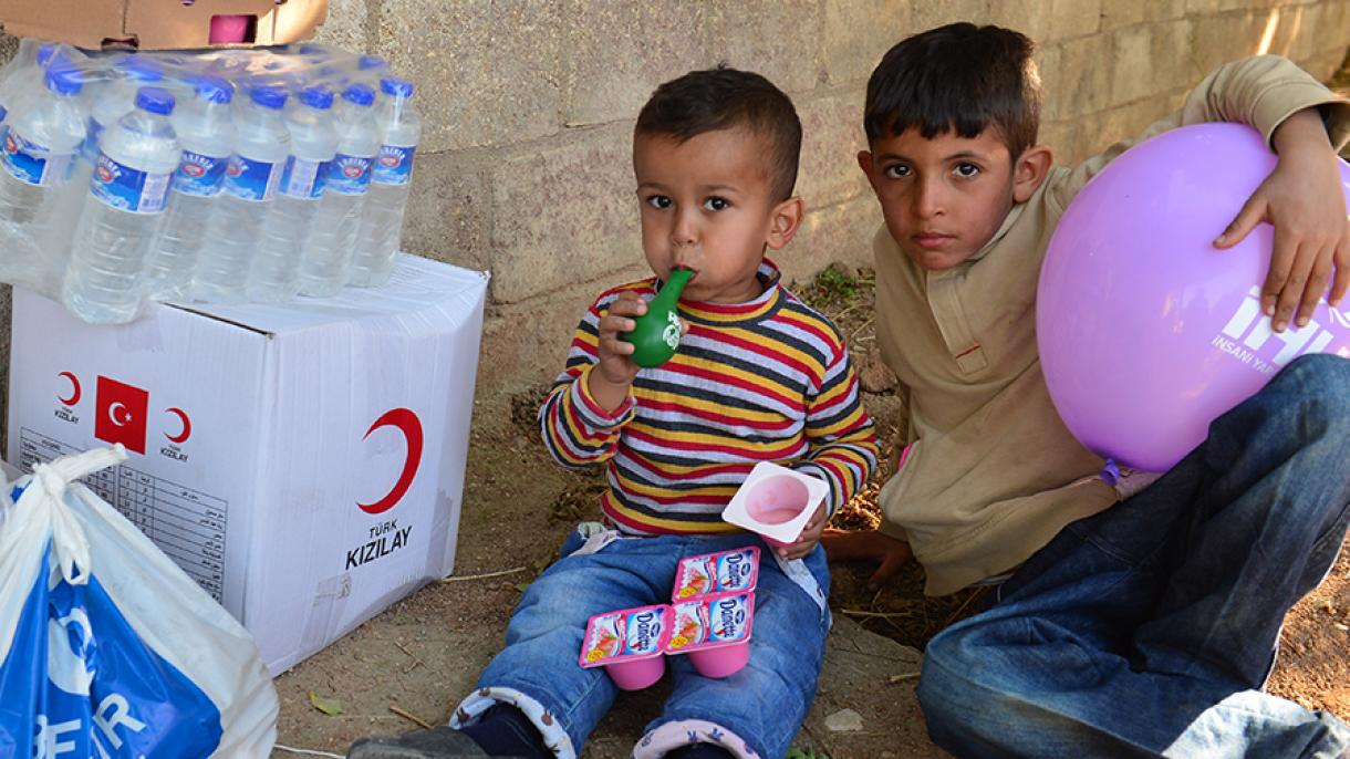 Turcia acordă ajutor umanitar în provinciile siriene Tel Abyad și Ras-al-Ayn