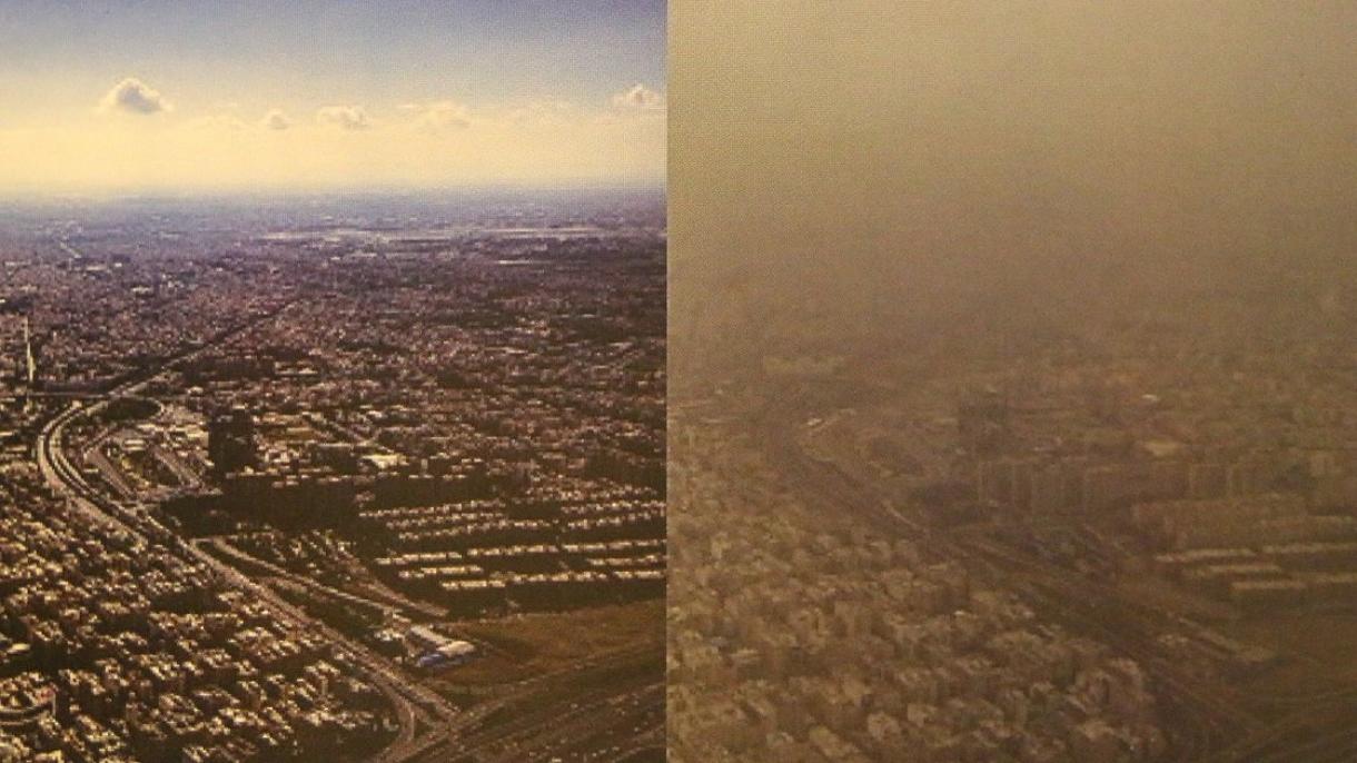 ایران میں فضائی آلودگی خطرناک حد تک بڑھ گئی