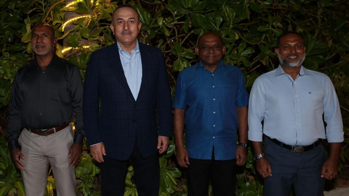 Çavuşoğlu a Maldív-szigetekre utazott