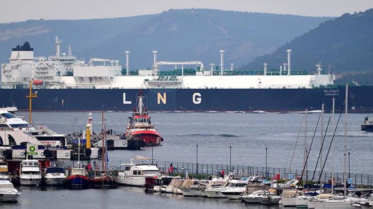 Танкерът "Berge Arzew" за LNG ще бъде в Турция на 22 юни