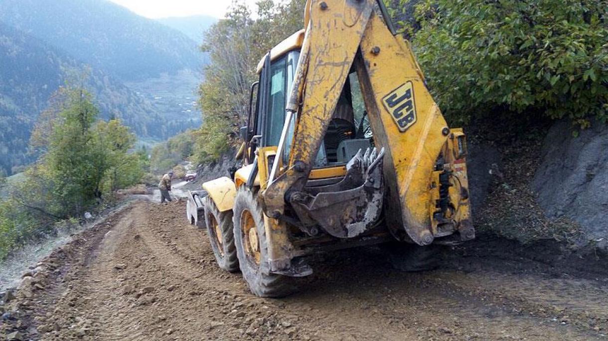Georgia, TIKA realizza le riparazioni delle strade in diversi villaggi
