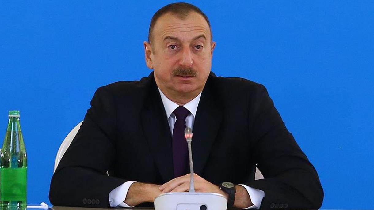 Aragatnaşyk  ministri Arslan Azerbaýjanyň Prezdenti  Aliýew tarapyndan kabul edildi