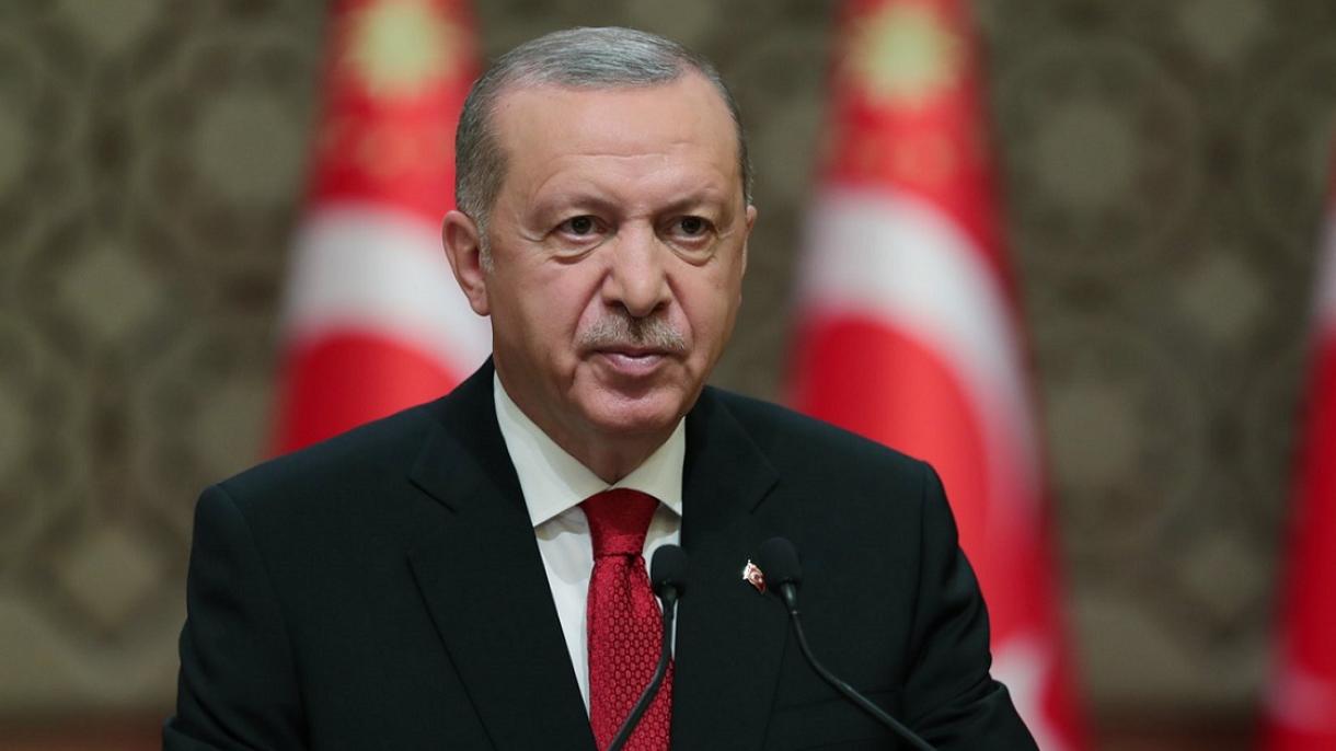 ایردوغان: تورکیه قوراللی کوچلری خوفسیزلیگیمیزنی تامین ایتیش گه دوام ایتماقده