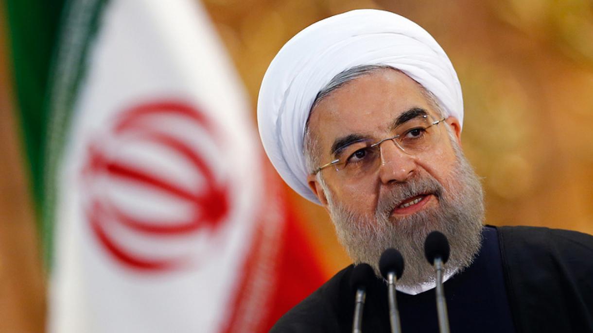 روحانی موذاکیرهسی اوچون تحریم لرین قالخماسی شرطینی بیر داها تکرارلادی
