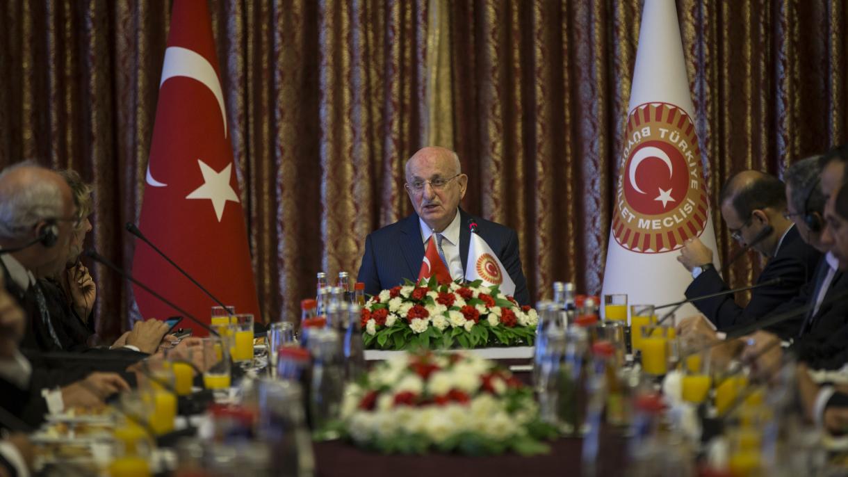 یورپی یونین کے سفیروں کا  ترک قومی اسمبلی کا دورہ