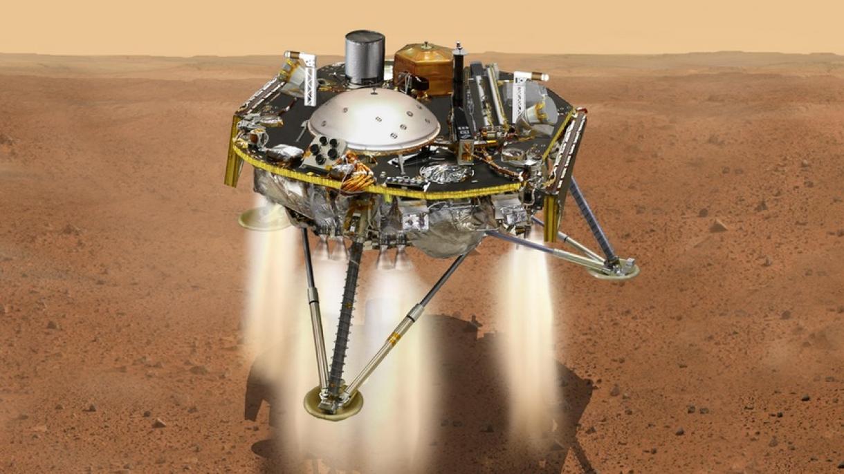 "InSight" altı aylıq uçuşundan sonra bu gün Marsa enəcək