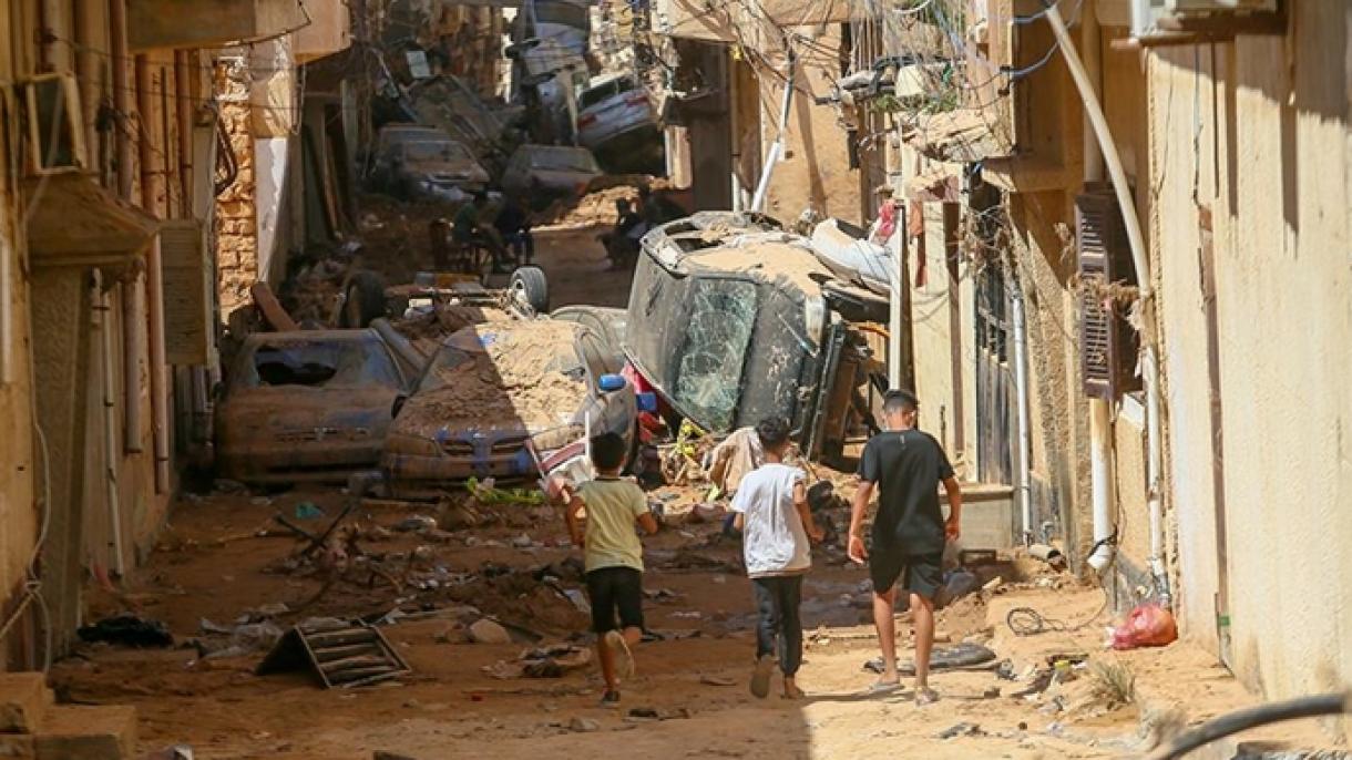 Körülbelül 40 ezer ember költözött el a líbiai árvizek sújtotta városokban