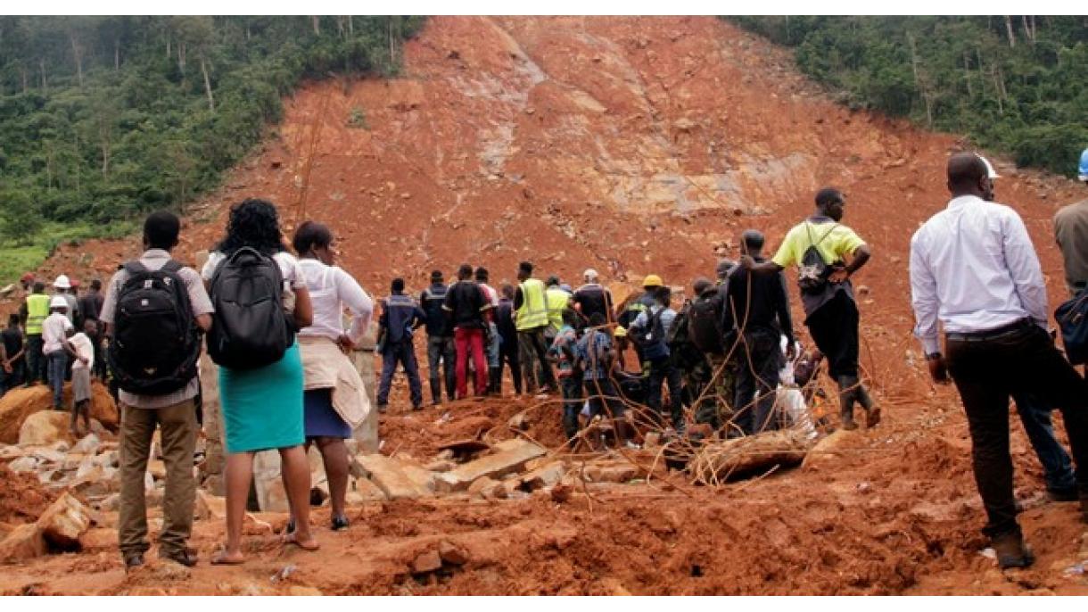 塞拉利昂暴雨致山体滑坡死亡人数升至500人