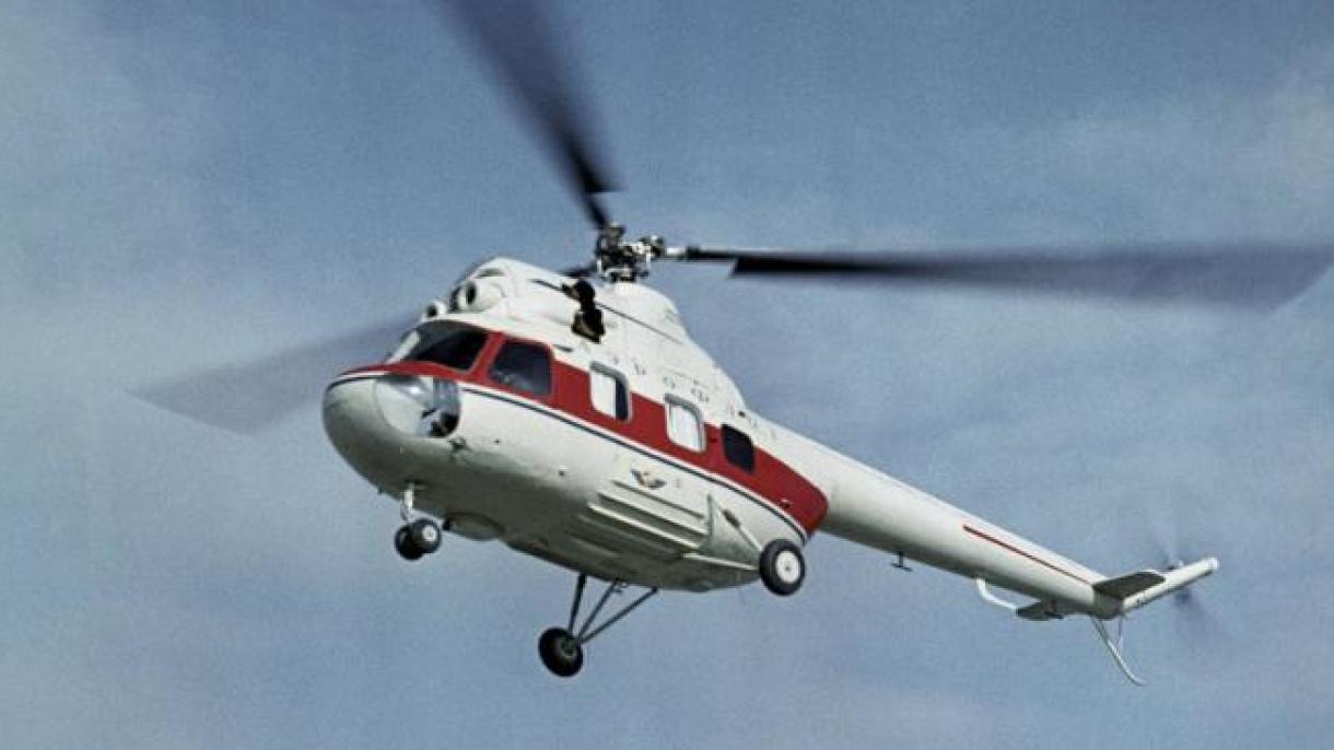 在俄罗斯一架直升机坠机1人死亡
