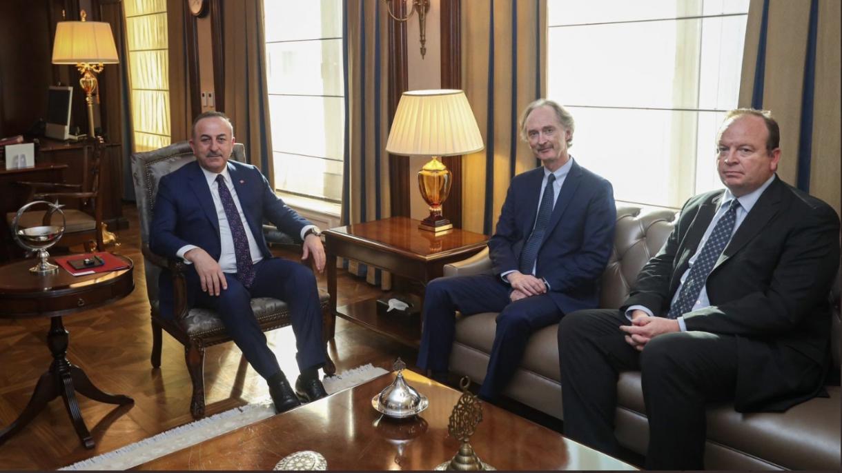 Cavusoglu s'entretient avec le Secrétaire général de l'OTAN