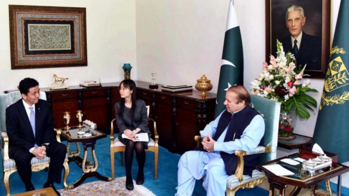 جاپان پاکستان کا اہم ترقیاتی شراکت دار ہے: وزیراعظم نواز شریف