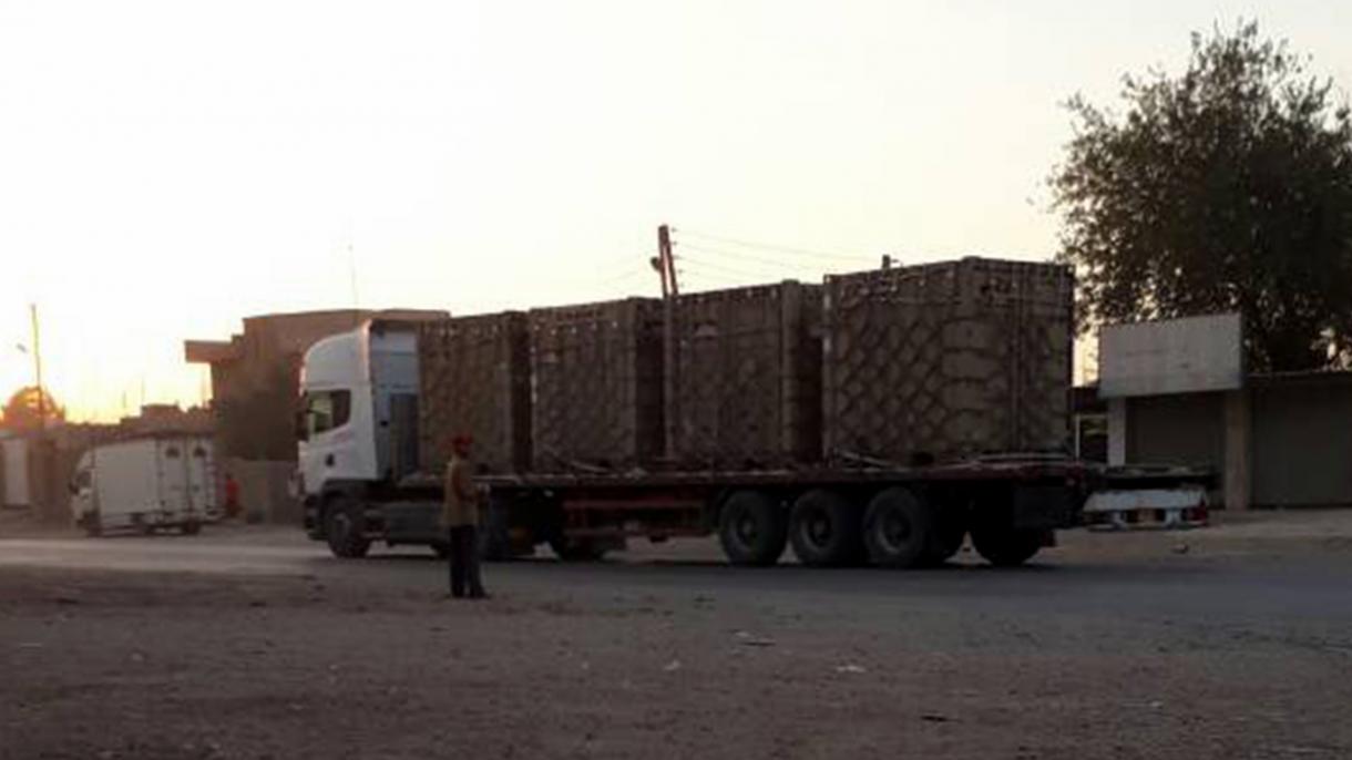 ABŞ Suriyadakı bazasına maddi-texniki yardım göndәrdi