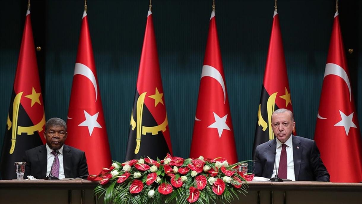 اردوغان گفت: تورکیه در کنار آنگولا نیز قرار خواهد داشت